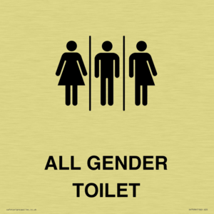 Female, Male and Non-gender specific